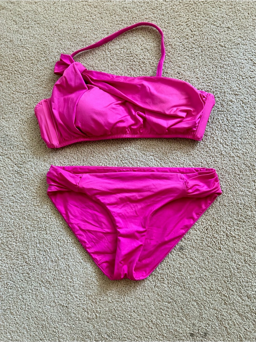 Trina Turk Bright Fuchsia Swim Top